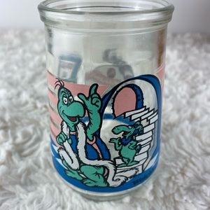 Vtg Welch's Glass Yertie The Turtle & Friend 1996